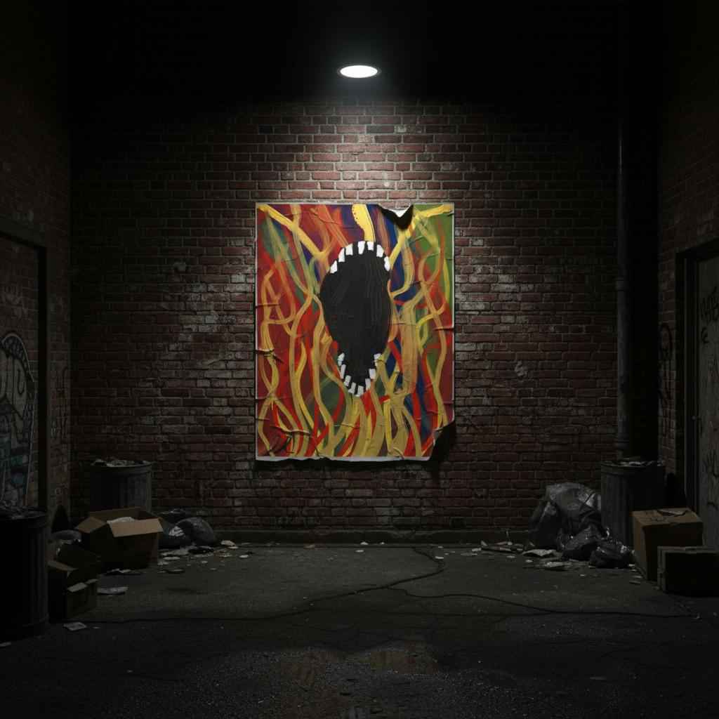 Screaming into the Void 11x14 Fine Art Poster