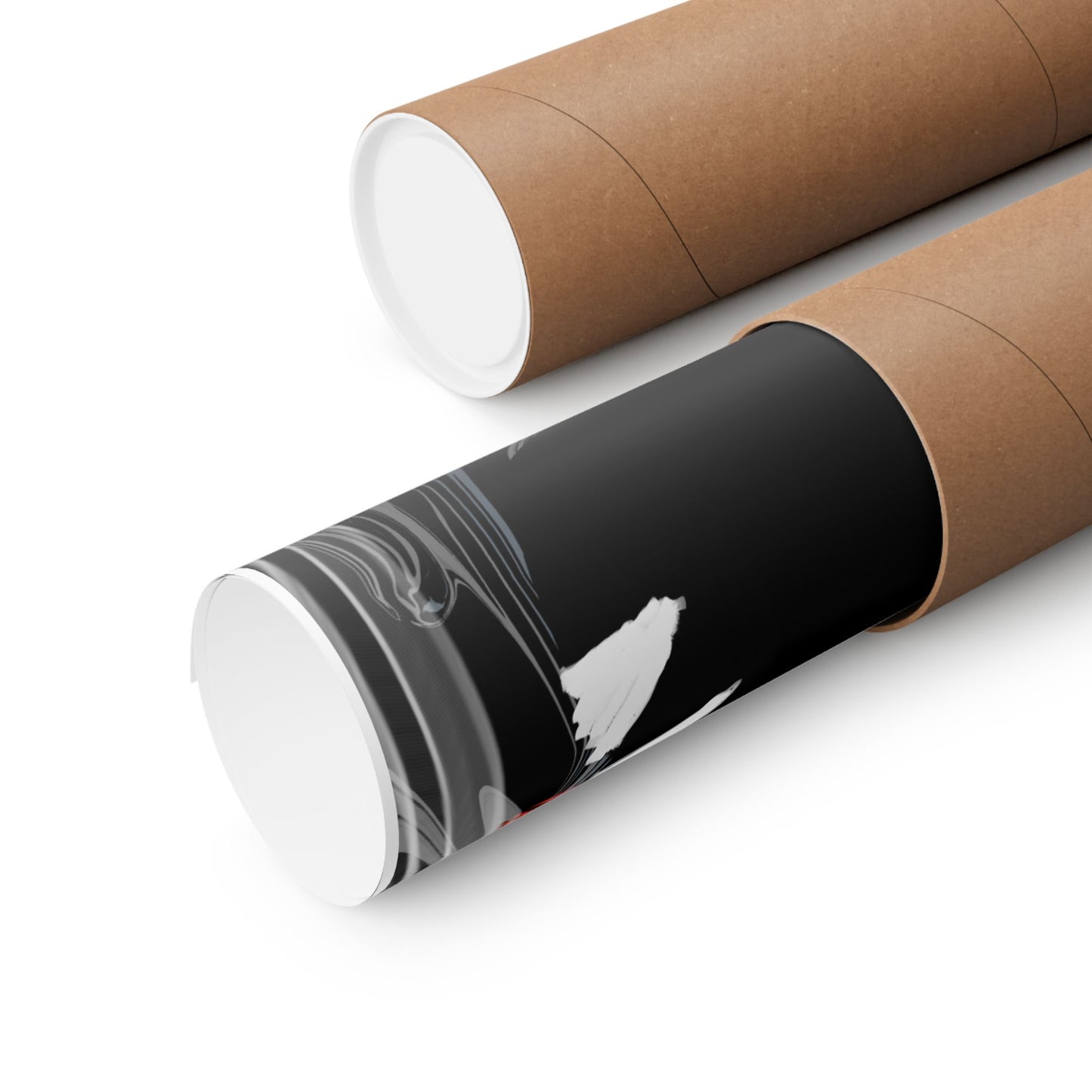 Horror Art Poster — Abstract Monster Matte Vertical Print