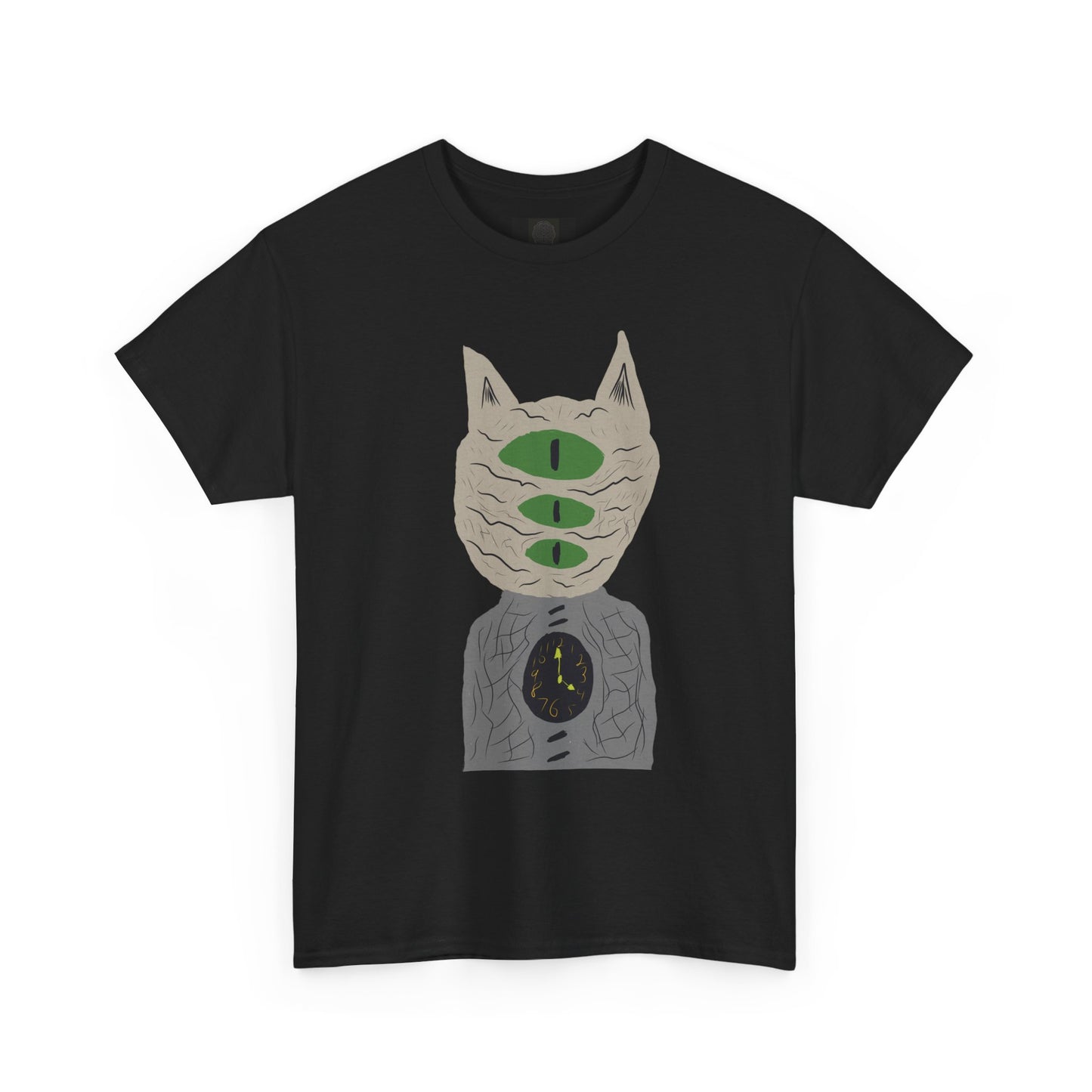 Mystic Three-Eyed Cat T-Shirt — Psychedelic Occult Graphic Tee