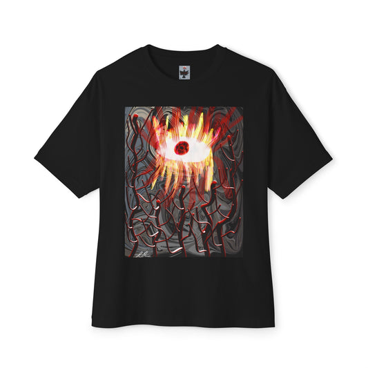 Graphic Tee — Flaming Eye Art Print