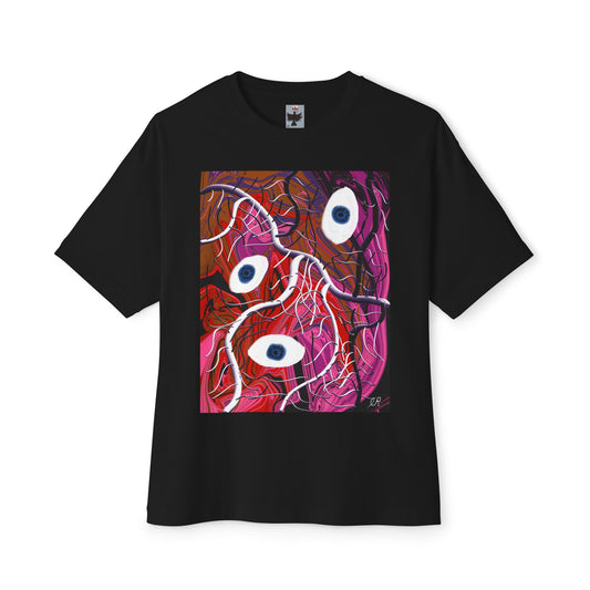 Abstract Eye Art Tee — Surreal Psychedelic Graphic T-Shirt
