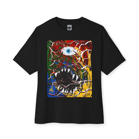Graphic Tee — Abstract Monster Eye Art Shirt