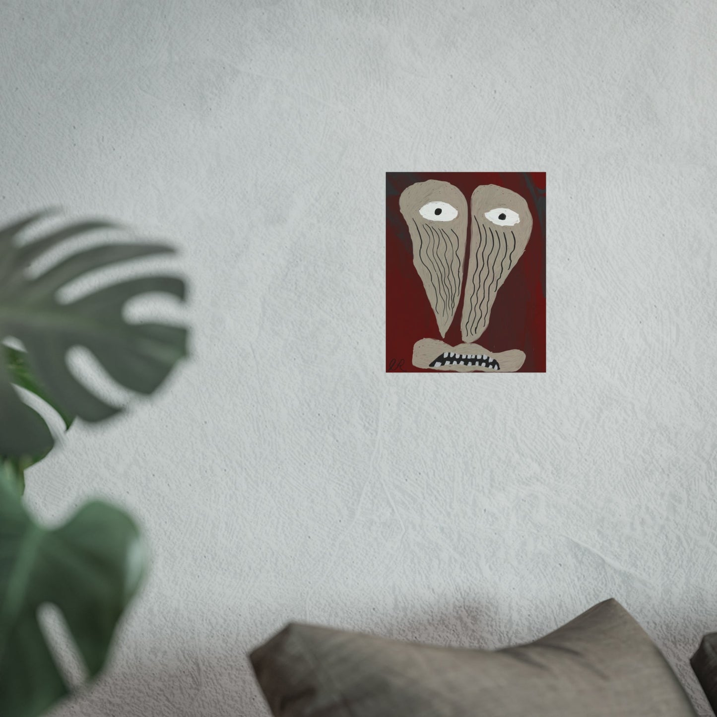 Crash Out - Abstract Wall Art - The Artsy Brain