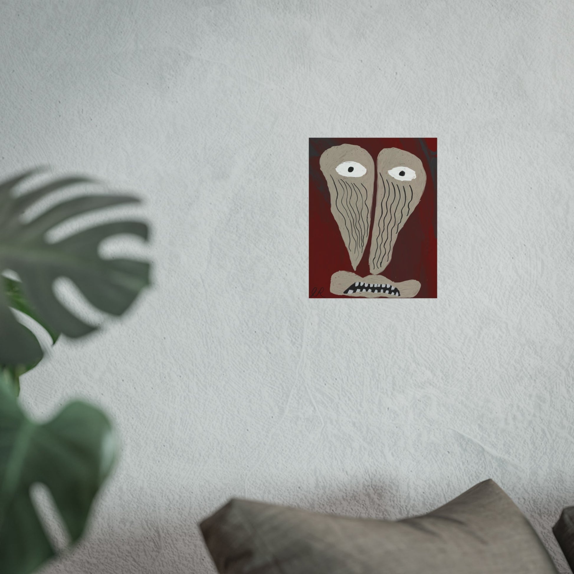 Crash Out - Abstract Wall Art - The Artsy Brain