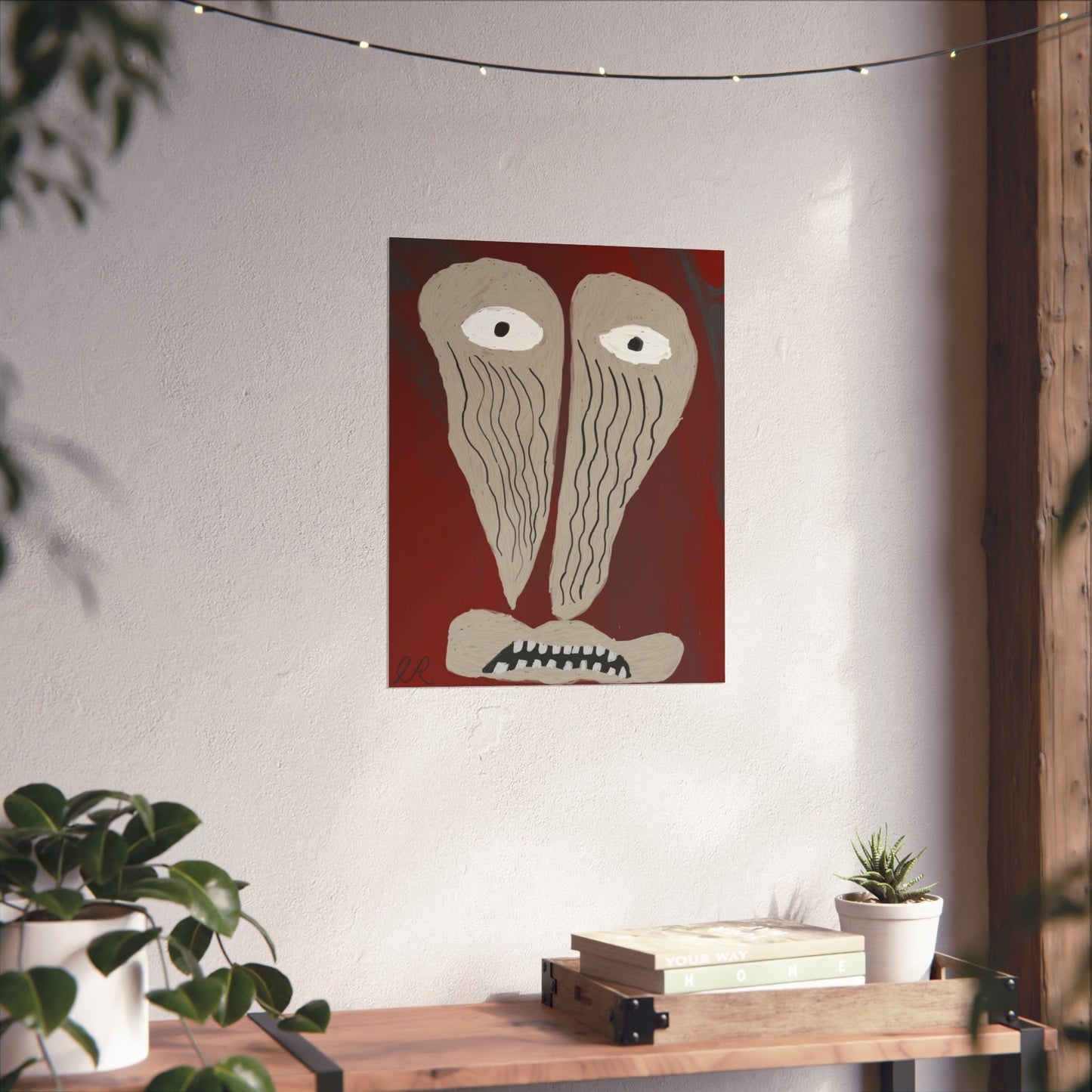 Crash Out - Abstract Wall Art - The Artsy Brain