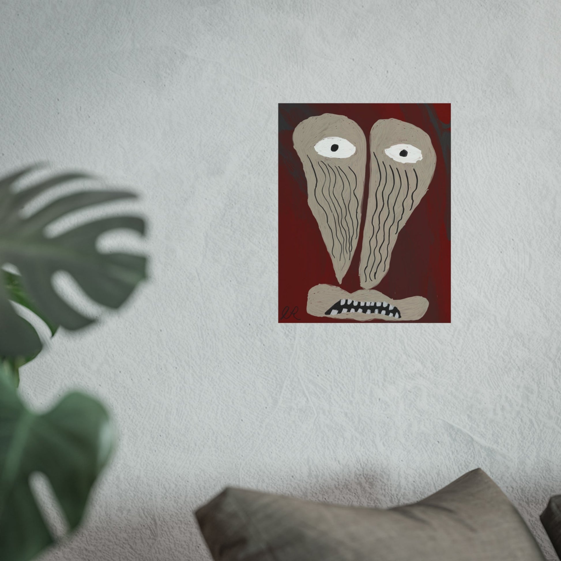 Crash Out - Abstract Wall Art - The Artsy Brain