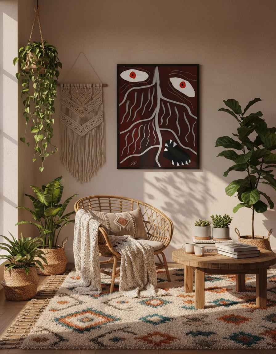 Crimson Void 11x14 Fine Art Poster