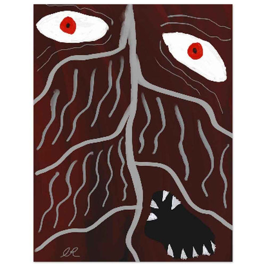 Crimson Void 11x14 Fine Art Poster