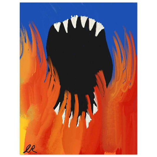 Gnashing of Teeth 11x14 Fine Art Poster