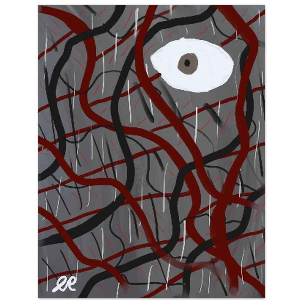 Intrusion 11x14 Fine Art Poster