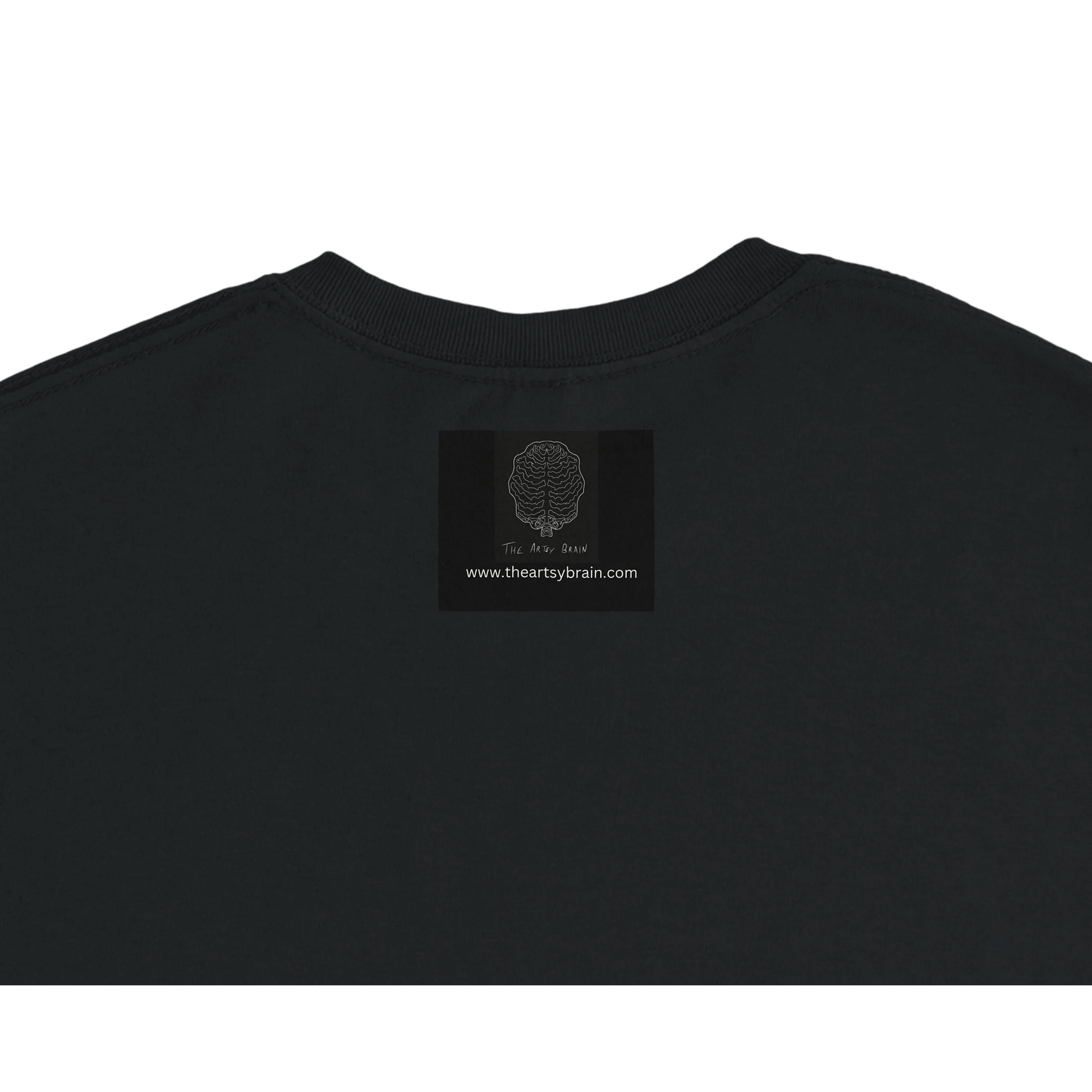 People Suck Heavyweight Unisex Crewneck T-shirt | Gildan® 5000 - The Artsy Brain