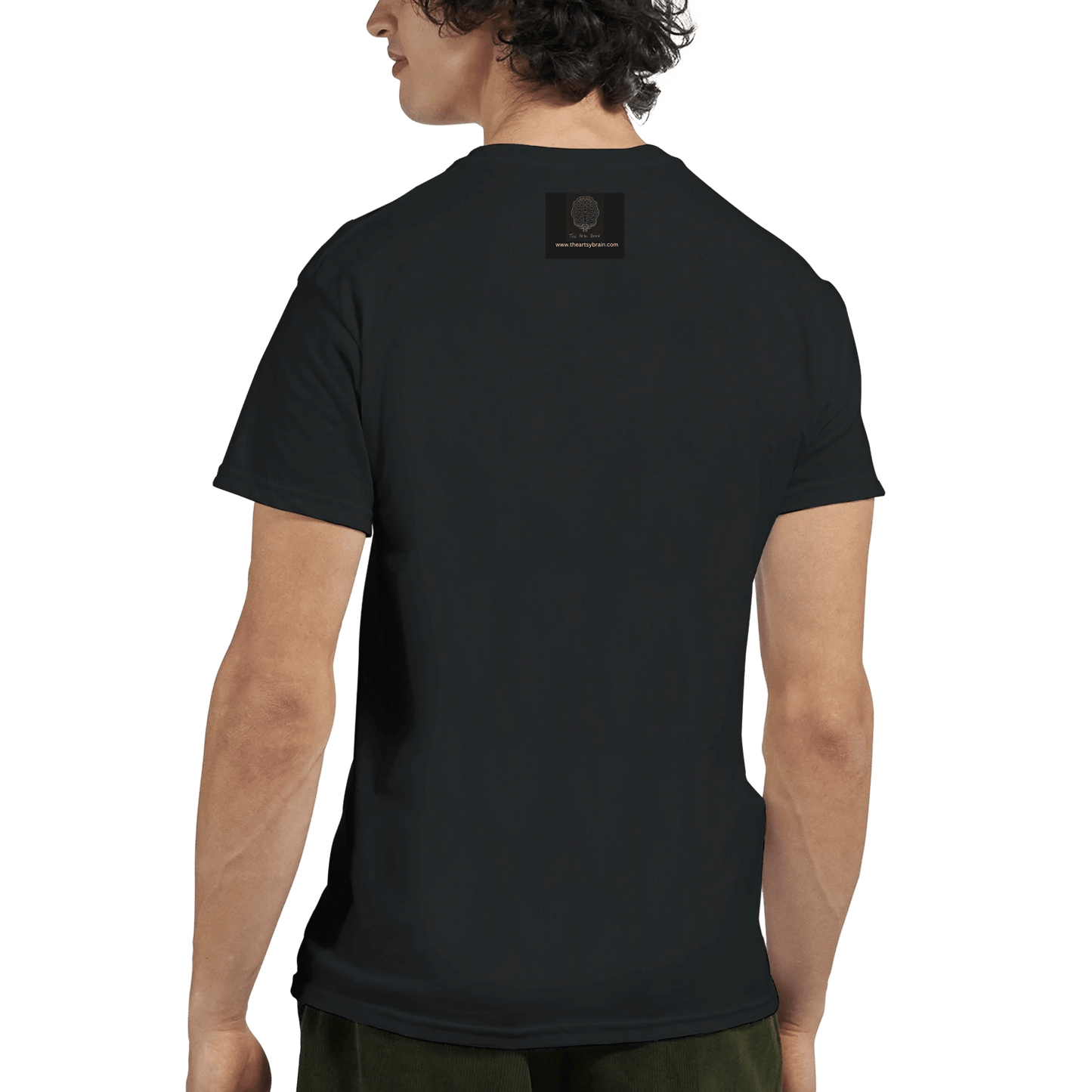 People Suck Heavyweight Unisex Crewneck T-shirt | Gildan® 5000 - The Artsy Brain