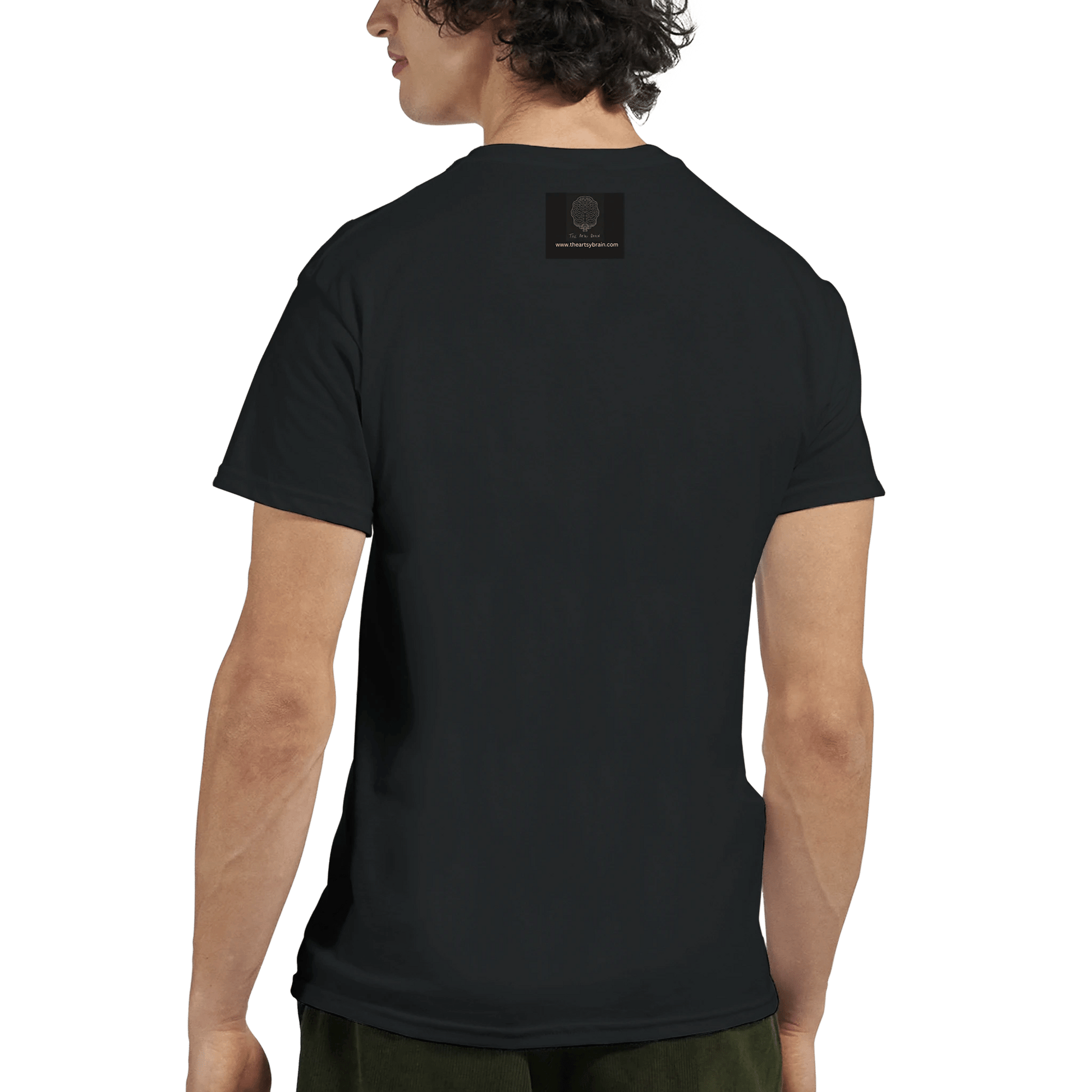 People Suck Heavyweight Unisex Crewneck T-shirt | Gildan® 5000 - The Artsy Brain