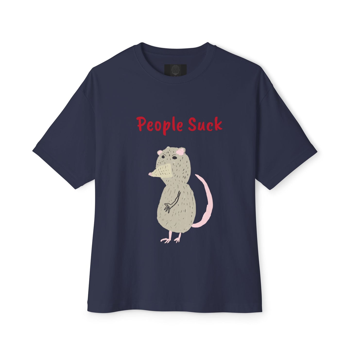 People Suck Possum Graphic Tee — Funny Sarcastic Oversized T-Shirt - The Artsy Brain