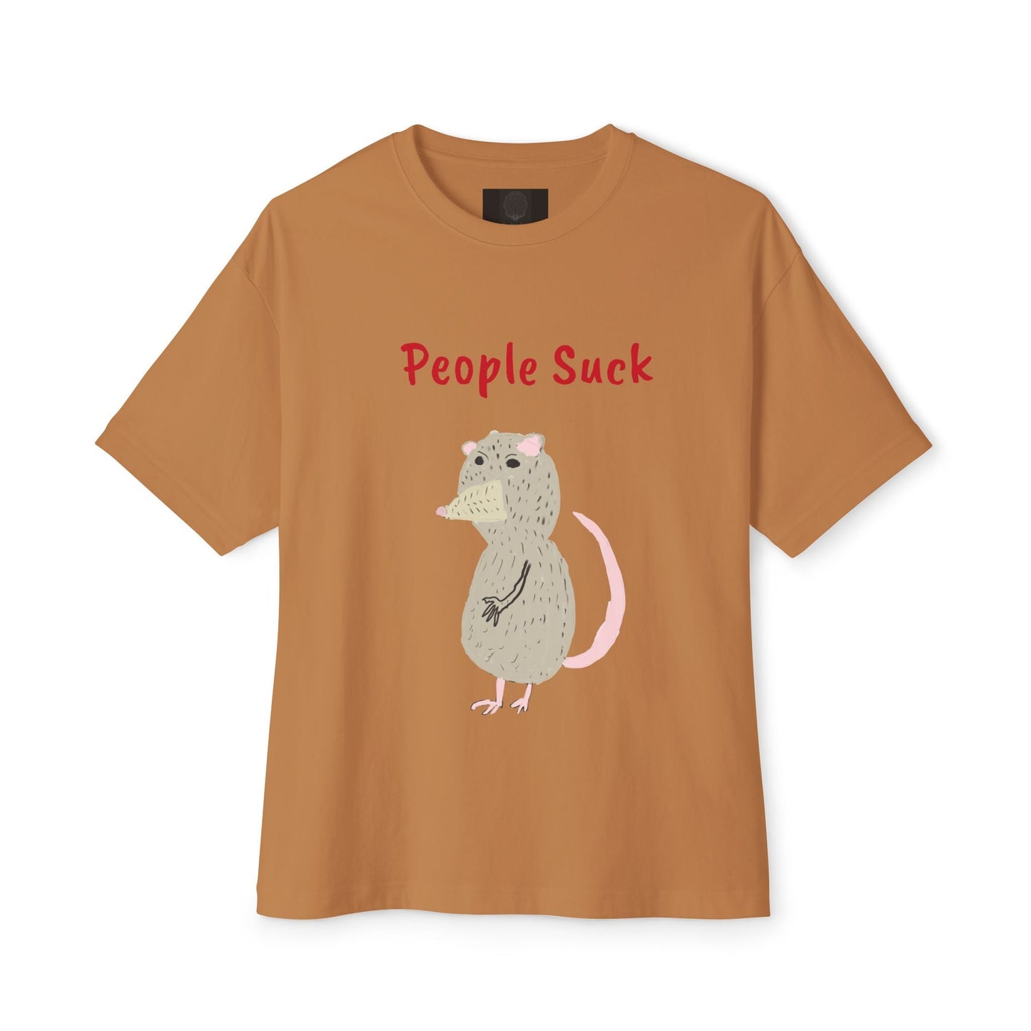 People Suck Possum Graphic Tee — Funny Sarcastic Oversized T-Shirt - The Artsy Brain