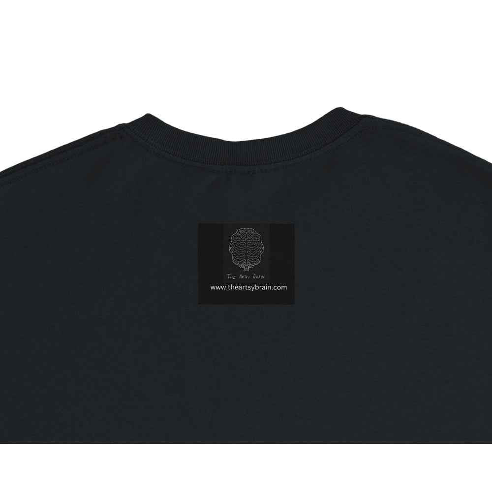Red Noise Heavyweight Unisex Crewneck T-shirt | Gildan® 5000