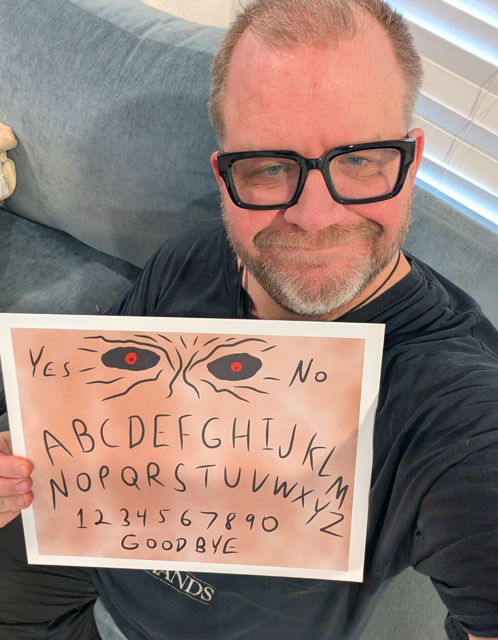 Ouija Board Signed Print