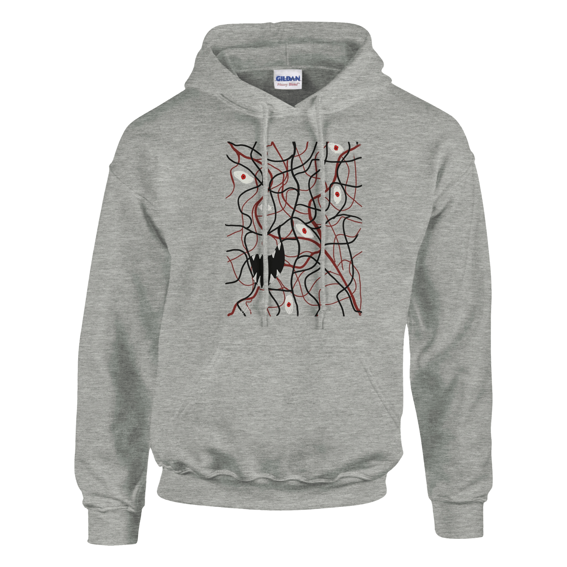 Silent Riot Classic Unisex Pullover Hoodie | Gildan® 18500 - The Artsy Brain