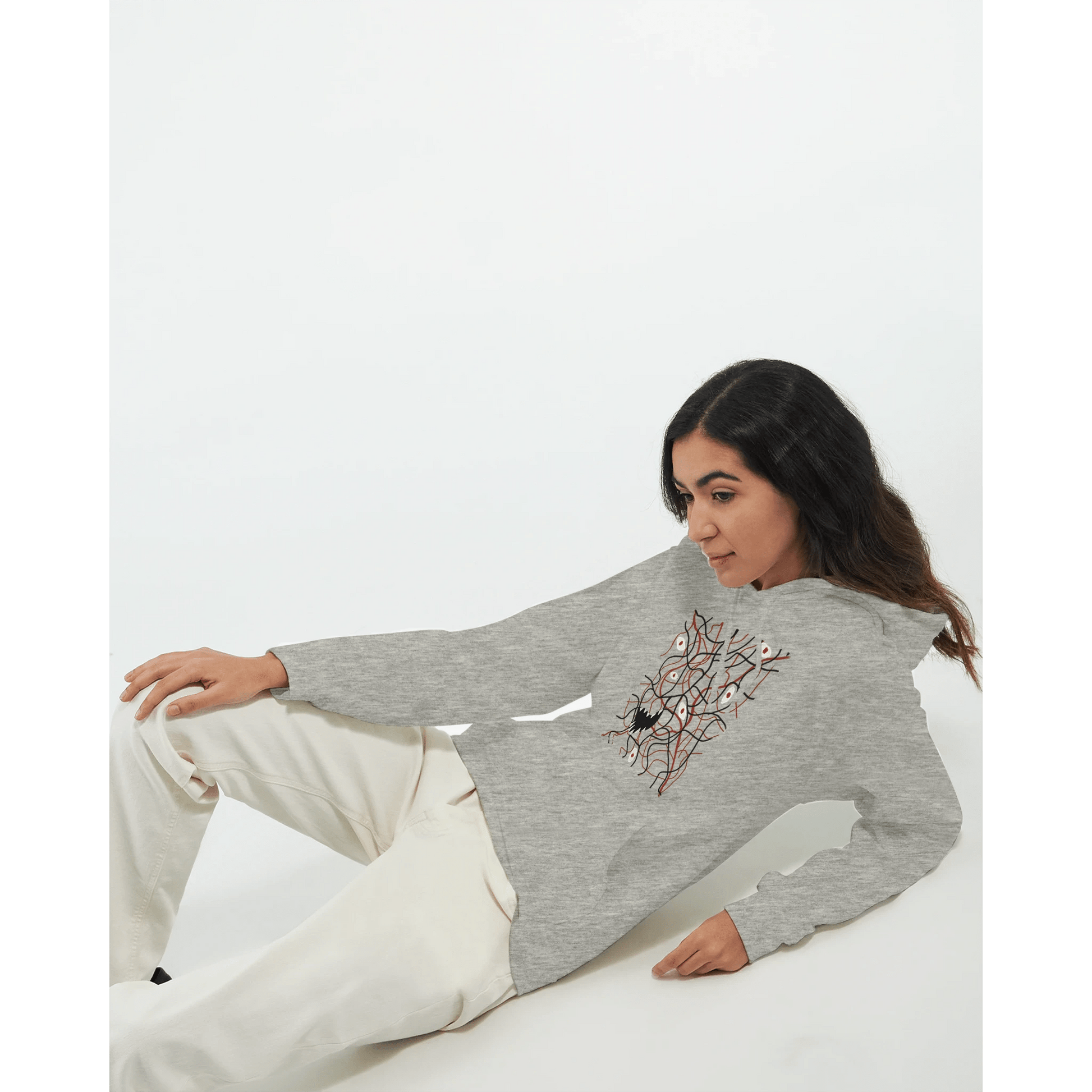 Silent Riot Classic Unisex Pullover Hoodie | Gildan® 18500 - The Artsy Brain