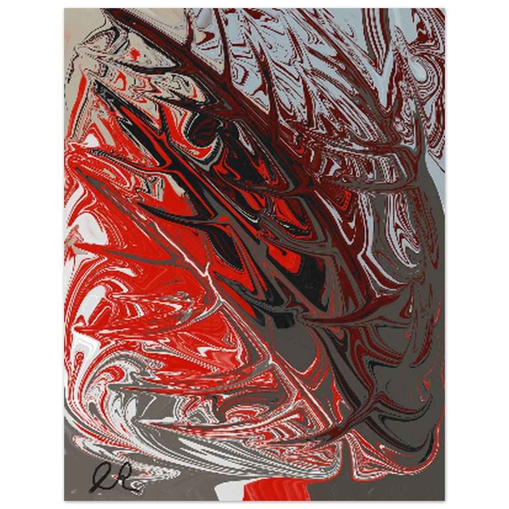 Visceral Glitch 11x14 Fine Art Poster