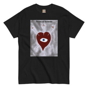 Three of Swords Tarot Unisex classic tee